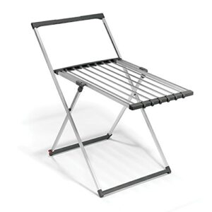 polder dry-9070 ultralight laundry drying stand, 44" x 24" x 43", aluminum