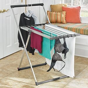 Polder DRY-9070 Ultralight Laundry Drying Stand, 44" x 24" x 43", Aluminum