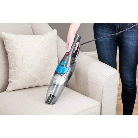 NEW Bissell 3 in 1 Lightweight Stick Hand Vacuum Cleaner, Corded - Convertible to Handheld Vac, Grey