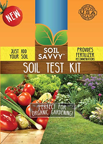 Soil Savvy - Soil Test Kit | Understand What Your Lawn or Garden Soil Needs, Not Sure What Fertilizer to Apply | Analysis Provides Complete Nutrient Analysis & Fertilizer Recommendation On Report