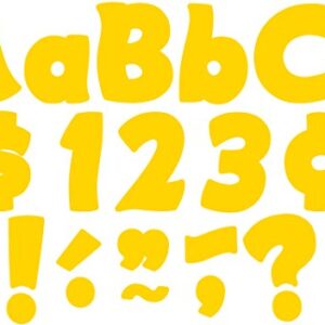 Teacher Created Resources Yellow Gold Fantastic 4" Letters Combo Pack (TCR5818)