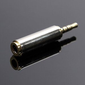 3.5mm Male to 2.5mm Female Stereo Audio Headphone Jack Adapter Converter (1 PC)