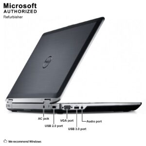 Dell Latitude E6530 15in Notebook PC - Intel Core i5-3210M 2.5GHz 4GB 320GB Windows 10 Professional (Renewed)