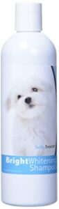 healthy breeds maltese bright whitening shampoo 12 oz