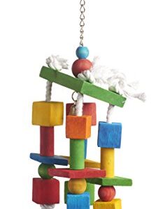 Prevue Pet Products 60955 Bodacious Bites Crazy Legs Bird Toy, Multicolor