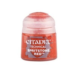 Games Workshop Citadel Pot de Peinture - Technical Spiritstone Red (12ml)