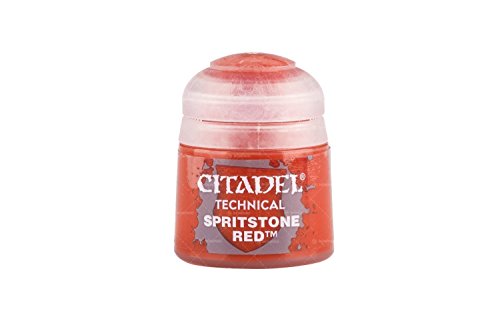 Games Workshop Citadel Pot de Peinture - Technical Spiritstone Red (12ml)