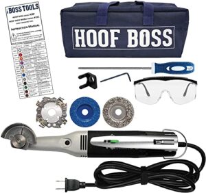 basic goat hoof trimmer set – electric plug-in -110volt – accessories included