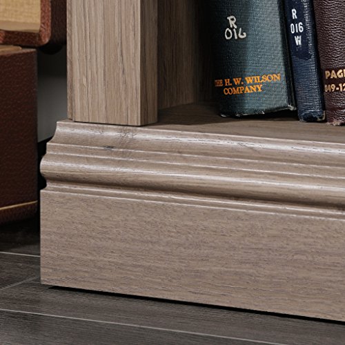 Sauder Select Collection 3-Shelf Bookcase, Salt Oak finish