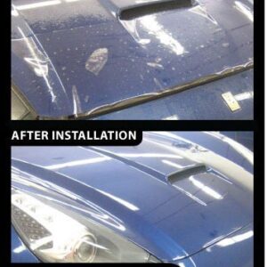 VViViD Clear Paint Protection Bulk Vinyl Wrap Film 4 Inches x 120 Inches Including 3M Squeegee and Black Felt Applicator