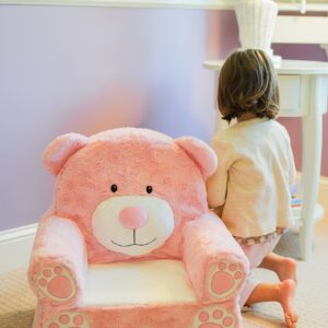 Animal Adventure | Sweet Seats | Pink Bear Children's Plush Chair