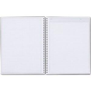 Blue Sky Smart Notes Professional Notebook, Wire-O Binding, 8.5" x 11", Black (14713)