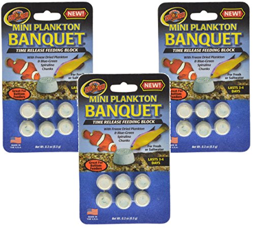 Zoo Med Laboratories Plankton Banquet Block Feeder Mini (3 Pack)