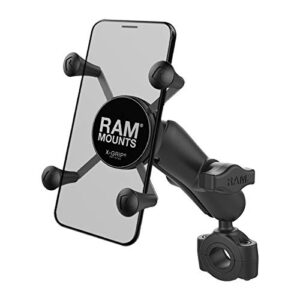 ram® x-grip® phone mount with ram® torque™ medium rail base