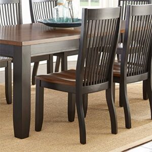 Steve Silver Lawton Dining Chair in Black (Set of 2)