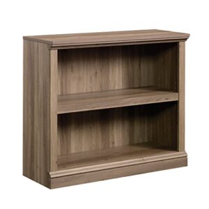 sauder 2-shelf bookcase, salt oak finish