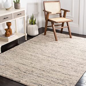 SAFAVIEH Retro Collection Accent Rug - 4' x 6', Ivory & Gold, Modern Abstract Design, Non-Shedding & Easy Care, Ideal for High Traffic Areas in Entryway, Living Room, Bedroom (RET2133-1121)