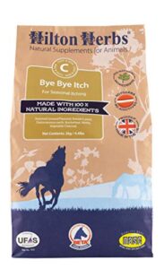 hilton herbs 70404 bye bye itch equine supplement 1 piece 4.4lb