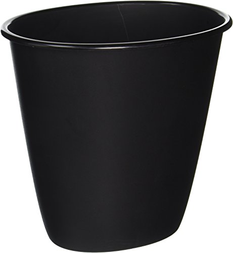 Sterilite Black 10119012 1.5GAL Wastebasket, 1.5 Gallon