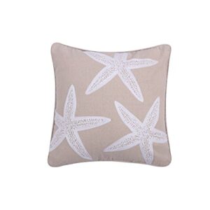 levtex home appliqued starfish pillow