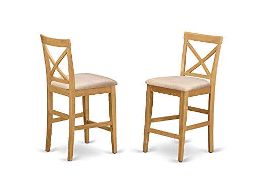 East West Furniture YAPB5-OAK-C Dining Set, 48 x 30 x 36