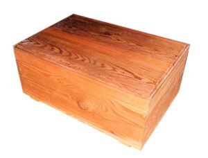 steve's gift shoppe cedar keepsake memory and treasure box or storage box - size 17 x 14 x 8 inches