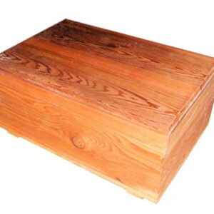 Steve's Gift Shoppe Cedar Keepsake Memory and Treasure Box or Storage Box - Size 17 x 14 x 8 Inches