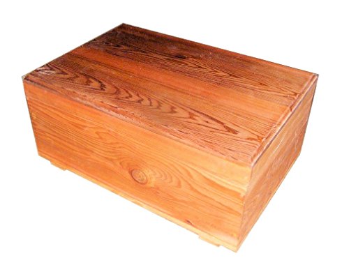 Steve's Gift Shoppe Cedar Keepsake Memory and Treasure Box or Storage Box - Size 17 x 14 x 8 Inches