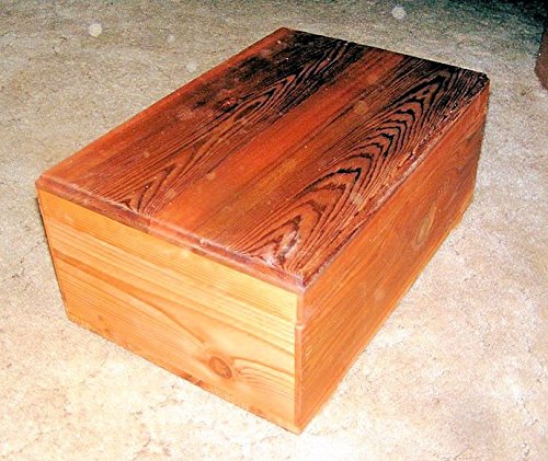 Steve's Gift Shoppe Cedar Keepsake Memory and Treasure Box or Storage Box - Size 17 x 14 x 8 Inches