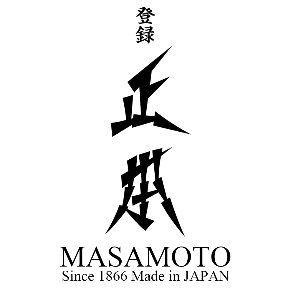 MASAMOTO AT Sujihiki Slicing Knife 9.5" (240mm) Made in JAPAN, Japanese Slicer Knife for Brisket, Meat, Sashimi, Sushi, Sharp Japanese Stainless Steel Blade, Full Tang Pakkawood Handle, Black