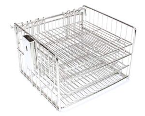 henny penny 64058 stainless steel gas 3 layer basket