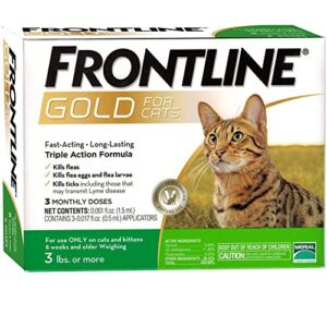frontline gold for cats (3 month)