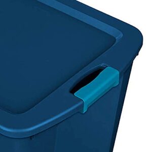 Sterilite 14487404 Latch Tote, 26 Gallon (Pack of 4)