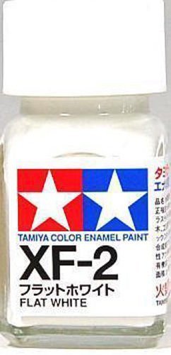 O TAMIYA COLOR FLAT ENAMEL HOBBY PAINT NEW 10ML XF-2 FLAT WHITE /item# G4W8B-48Q6543