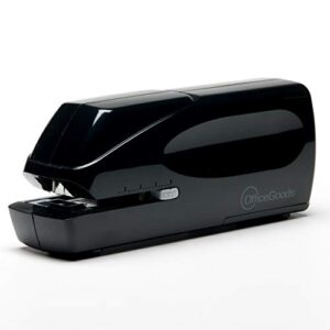 officegoods liberty pro electric stapler - heavy duty staples up to 25 papers - easy to load standard staples - battery operated - perfect for home and office - portable, compact, jam-free