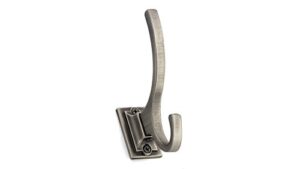 richelieu hardware rh1233021143 transitional metal hook, antique nickel