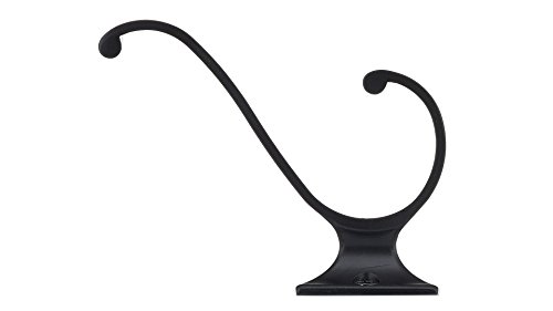 Richelieu Hardware BP92429900 Transitional Metal Hook, Matte Black