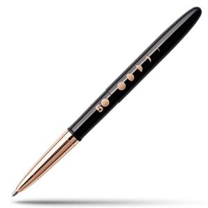 fisher space pen - bullet - matte black 50th anniversary, gift boxed (400b50)