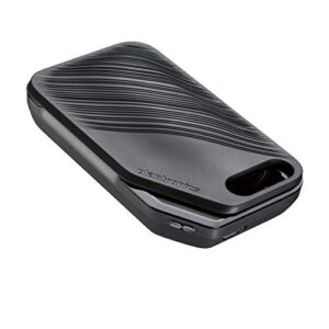 poly (plantronics + polycom) voyager 5200 charge case (poly) - headset case charger, black (204500-101)