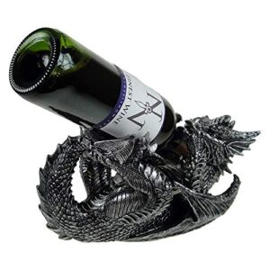 nemesis guzzler dragon wine bottle holder by nemesis now