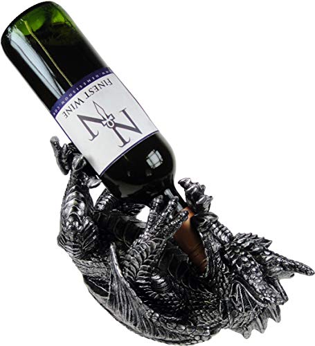 Nemesis Guzzler Dragon Wine Bottle Holder by Nemesis Now