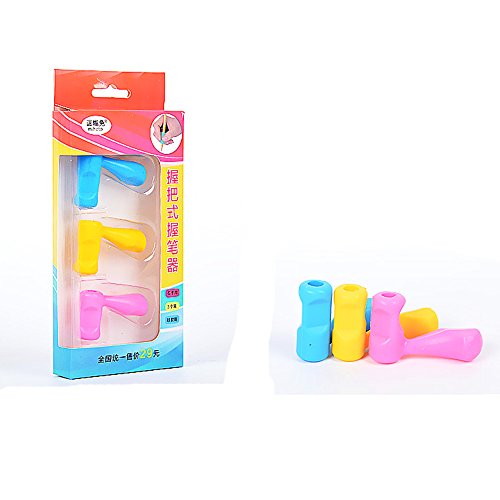 Medifier Colorful Silicone Pencil Grips 6-Count MDF-F006