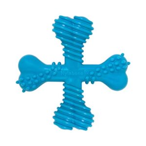 nylabone dog toy power chew dog toy for aggressive chewers - x-shape dog toy - small - up to 25 lbs.