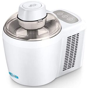 Mr. Freeze EIM-700 Self-Freezing Self-Refrigerating Ice Cream Maker, Frozen Yogurt, Sorbet, Gelato Treat, 1.5 Pint, White