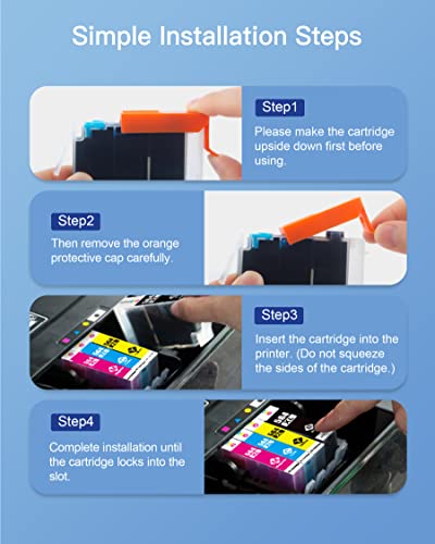 GPC Image Compatible Ink Cartridge Replacement for HP 564XL 564 XL Compatible with DeskJet 3520 3522 Officejet 4620 Photosmart 5520 7520 7525, 12 Pack