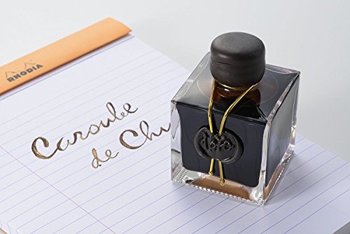 Herbin 1670 Anniversary Inks - Gold Sheen 50ml Bottled - Caroube de Chypre