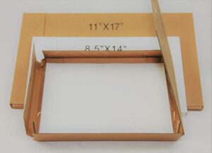 8.5 x 14 inch waterproof inkjet transparency film for silk screen printing - 1 pack (100 sheets)