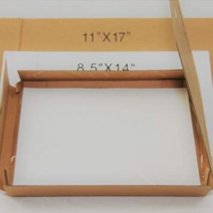 8.5 x 14 Inch Waterproof Inkjet Transparency Film for Silk Screen Printing - 1 Pack (100 Sheets)