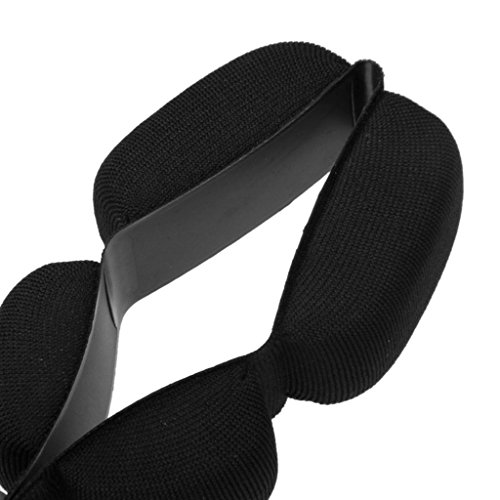 Replacement Headband Cushion Pad Repair Parts Compatible with Sennheiser HD600 HD580 Headphones (Black)