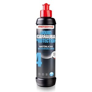 menzerna liquid carnauba protection 8oz - natural sealing blend for enthusiasts.